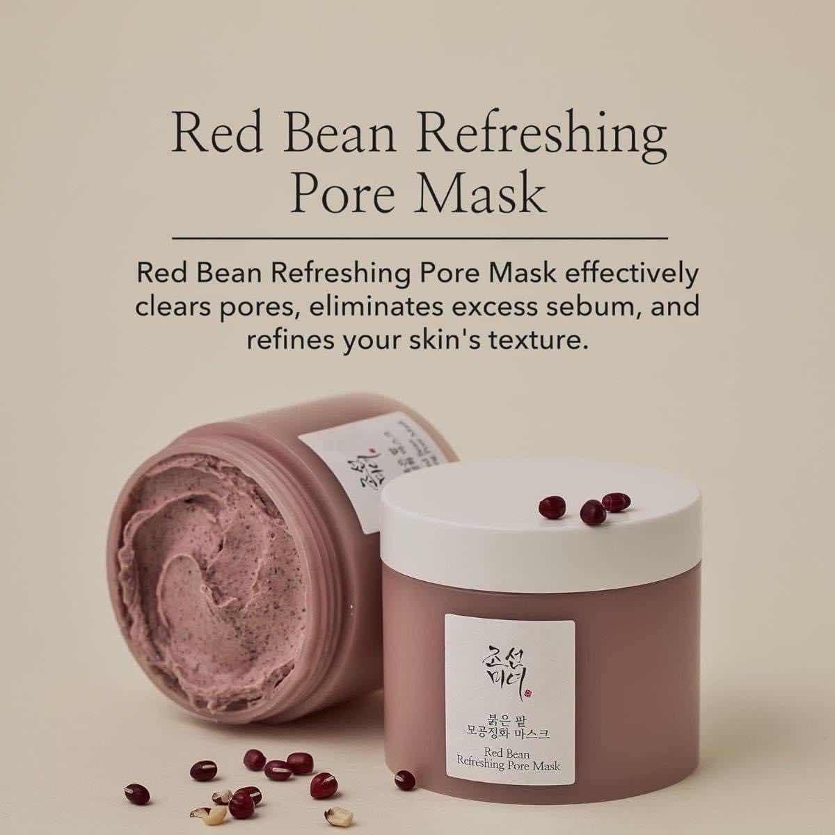 Red Bean Pore mask BOJ