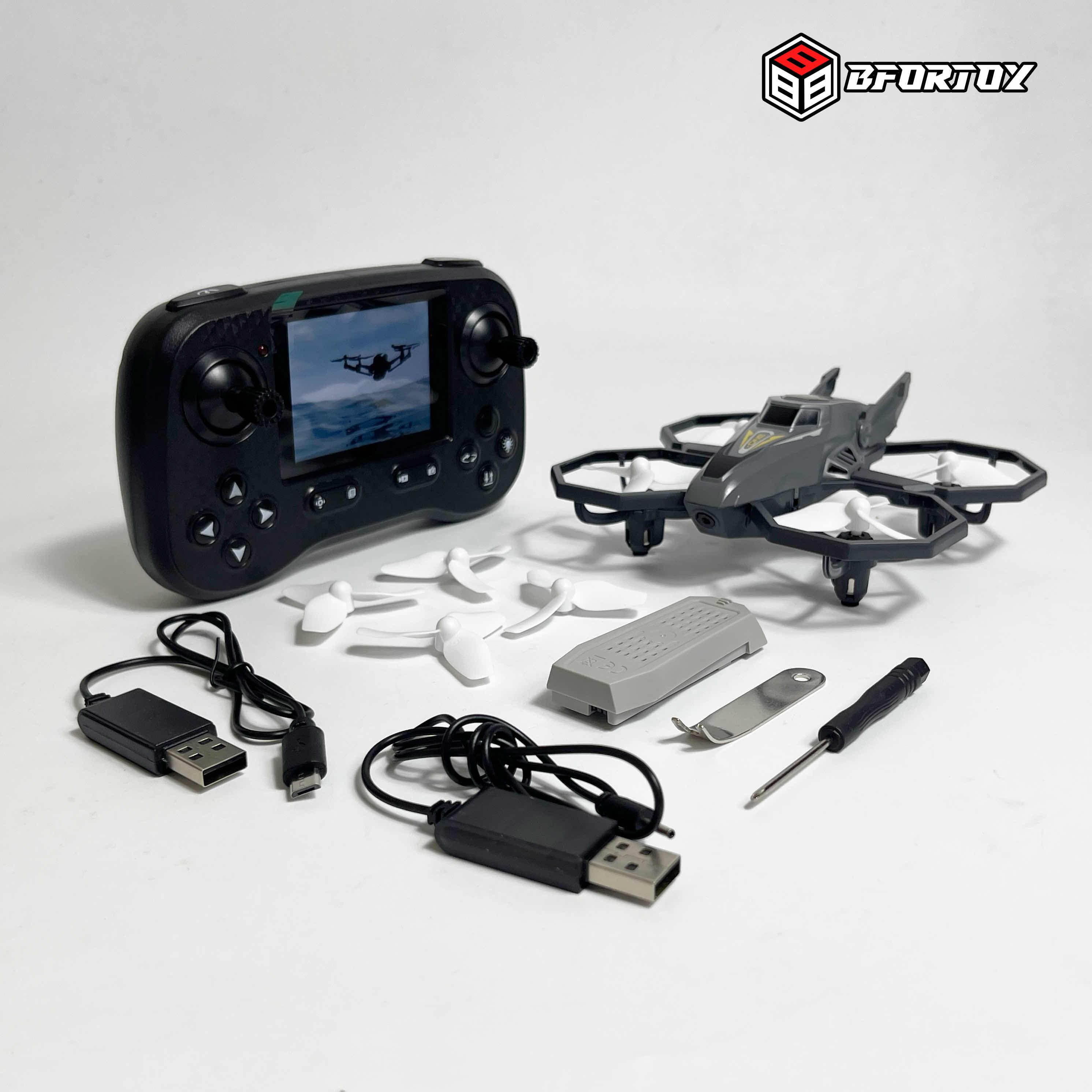 JJRC H118 Pro តេឡេអេក្រង់ - ប្រផេះ