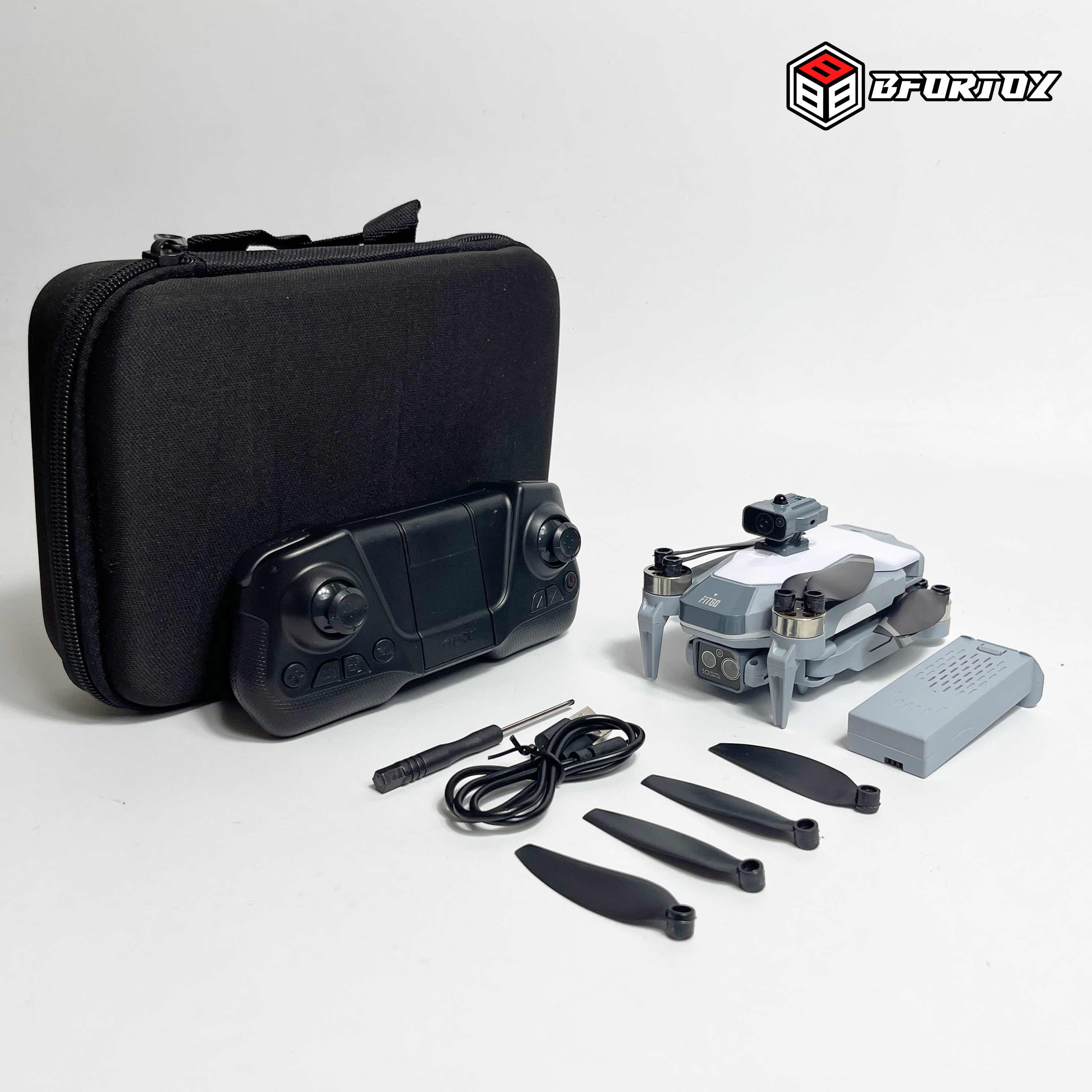 4DRC - M2s Wifi Drone កាមេរ៉ា Full HD + សេនស័រការពារបុកប៉ះ