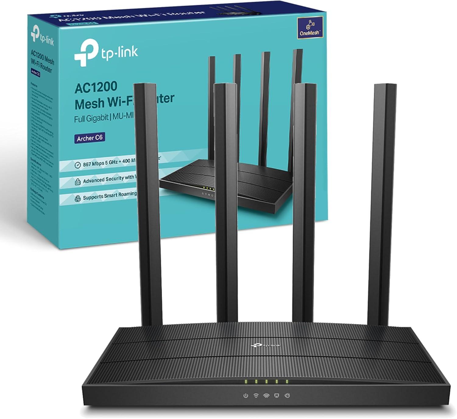 TP-LINK Mesh Wi-Fi Router Archer C6