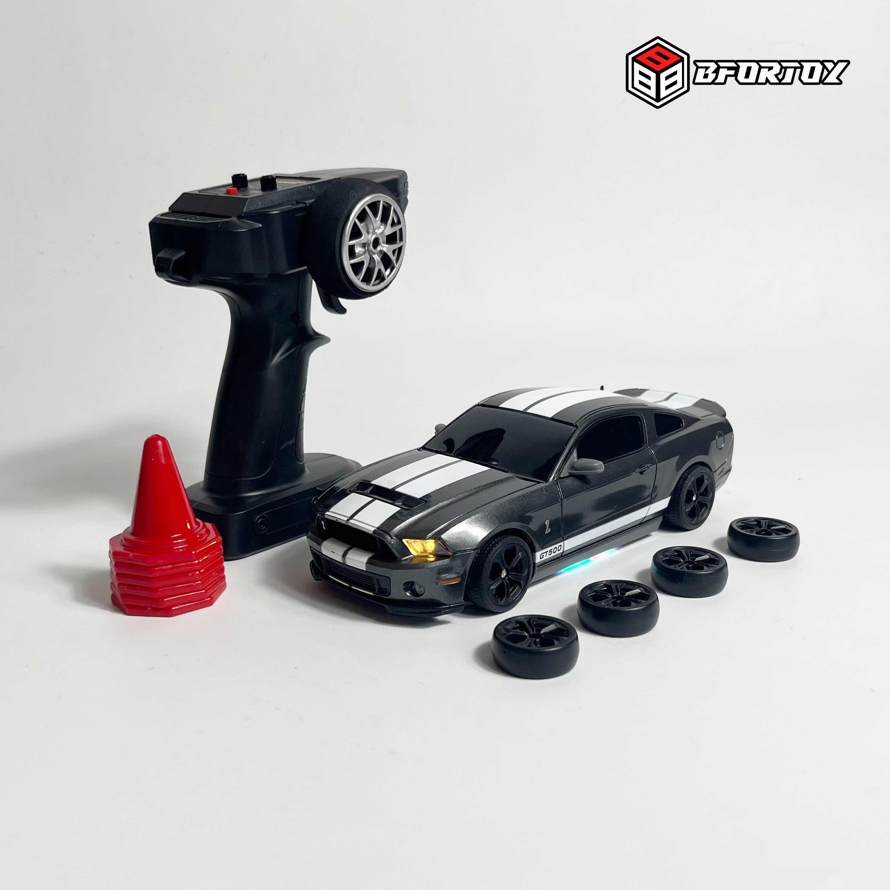 ឡានបញ្ចា Drift Rc ទំហំ 1/24 - Mustang GT500