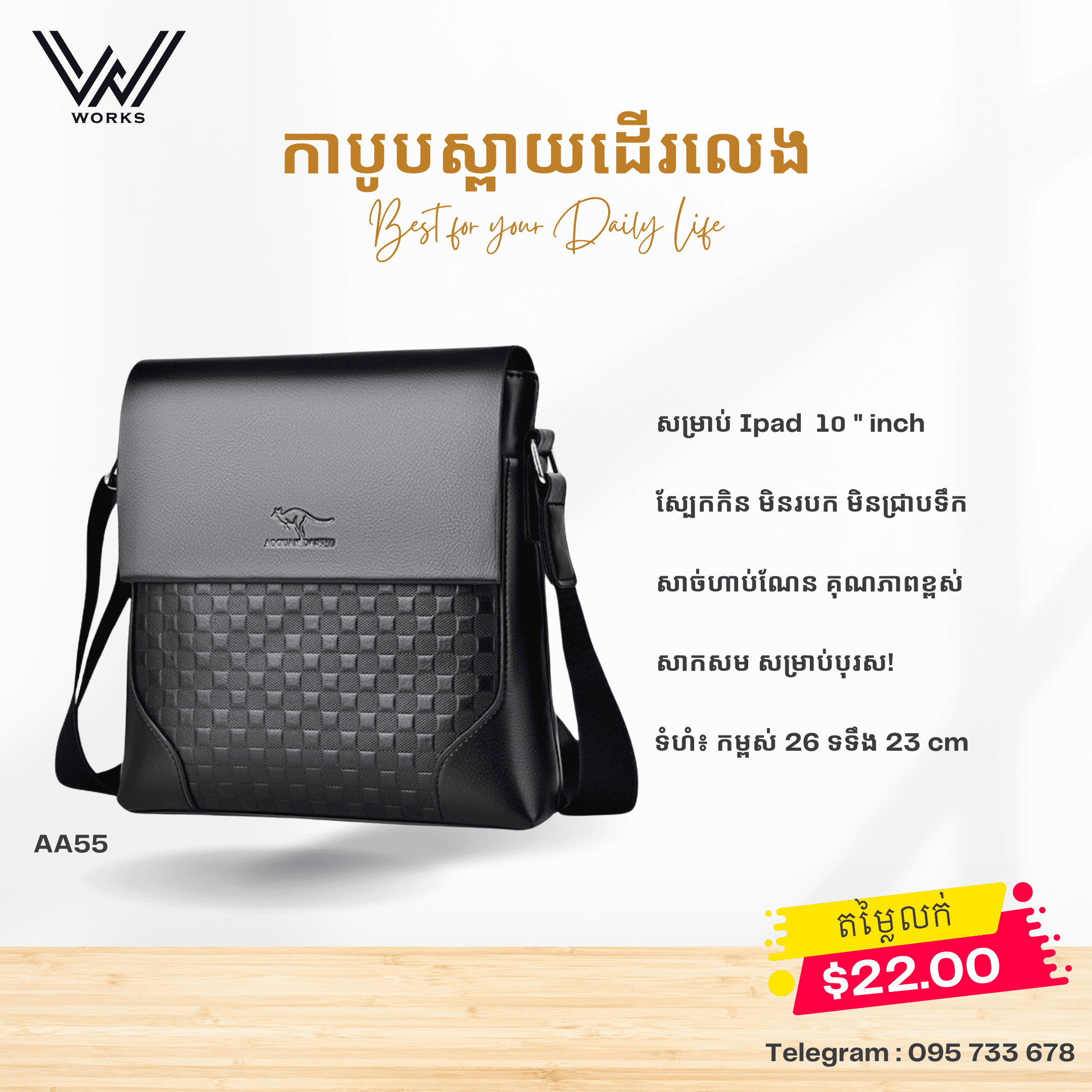 កាបូបស្ពាយដើរលេង AA55