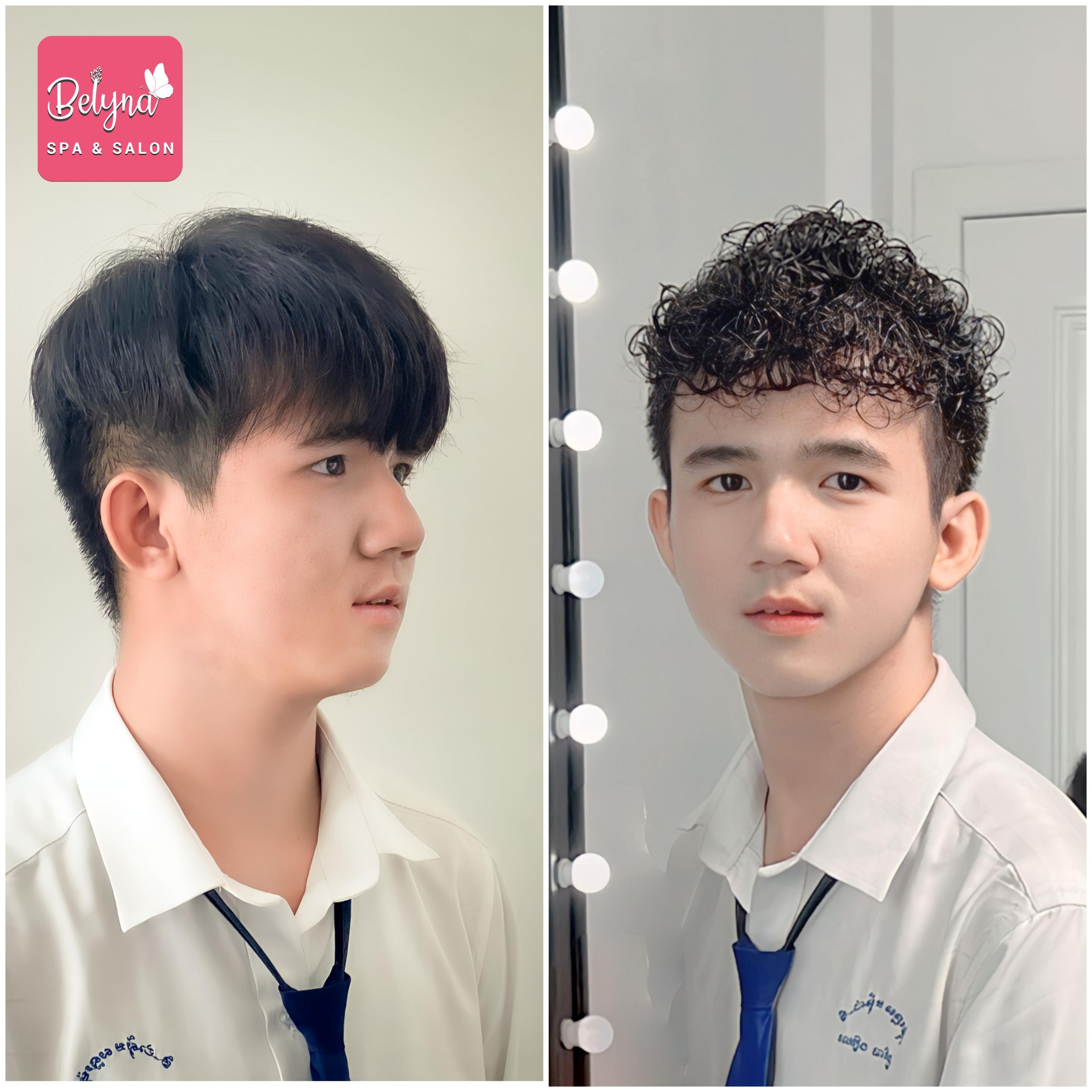 អ៊ុតសក់រួញបុរស