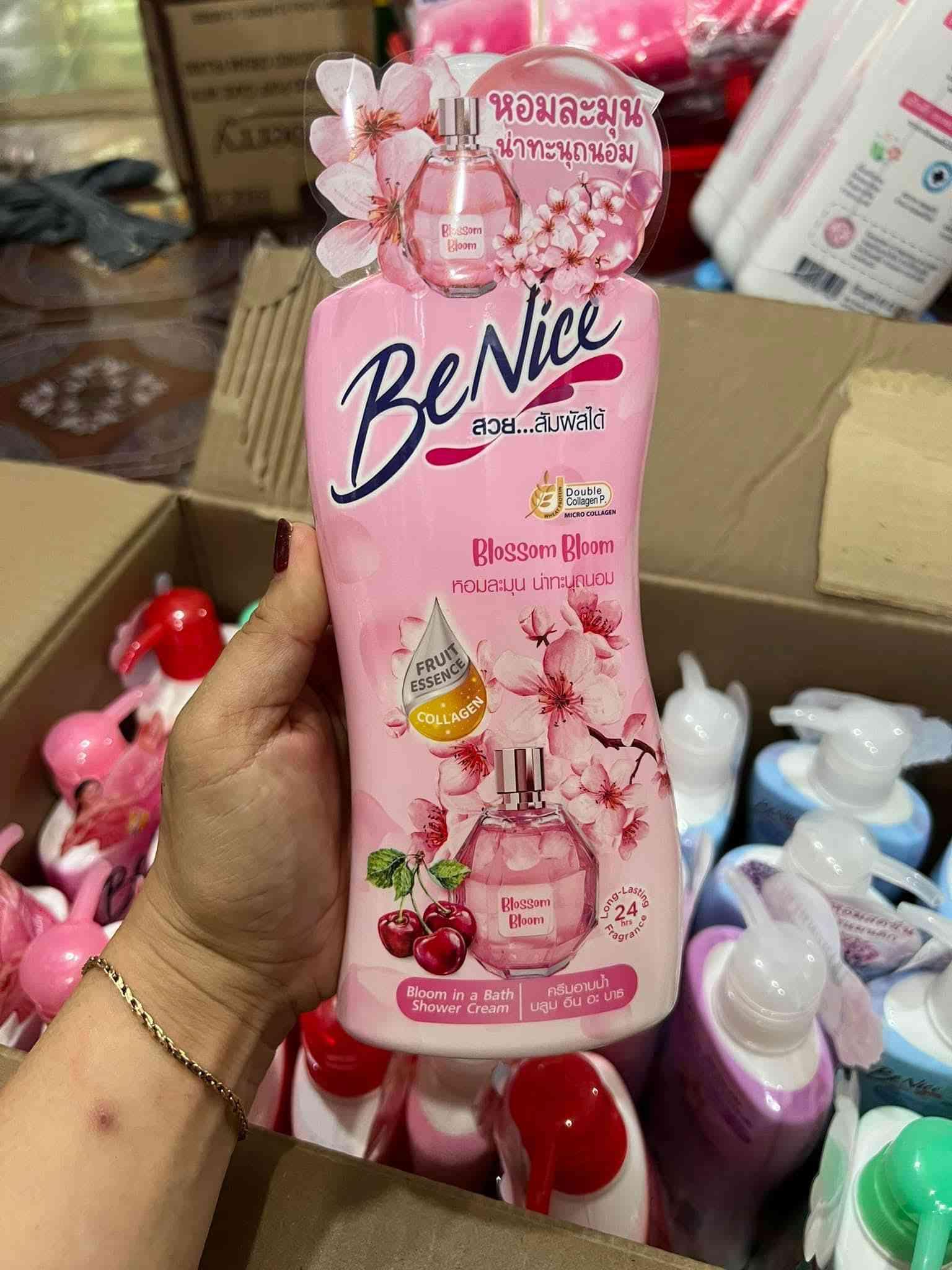 សាប៊ូBe Nice ក្លិនទឹកអប់ចម្រុះ