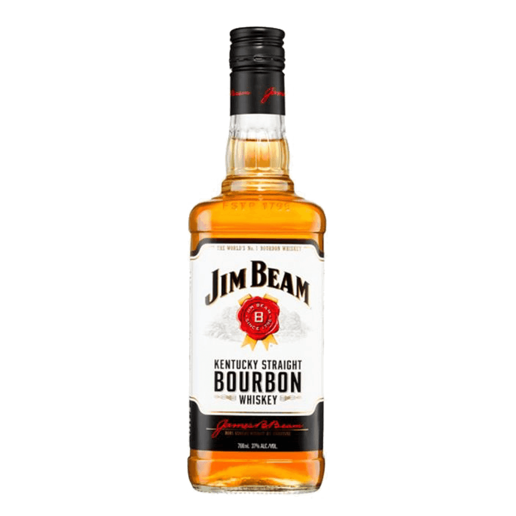 JIM BEAM WHITE STRAIGHT BOURBON WHISKEY