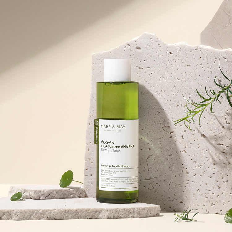 Mary&May Cica Tea Tree AHA PHA Blemish Toner