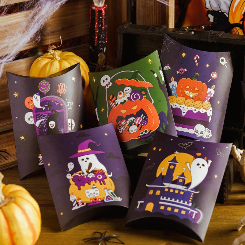 ប្រអប់សំប៉ែត Halloween Packaging 