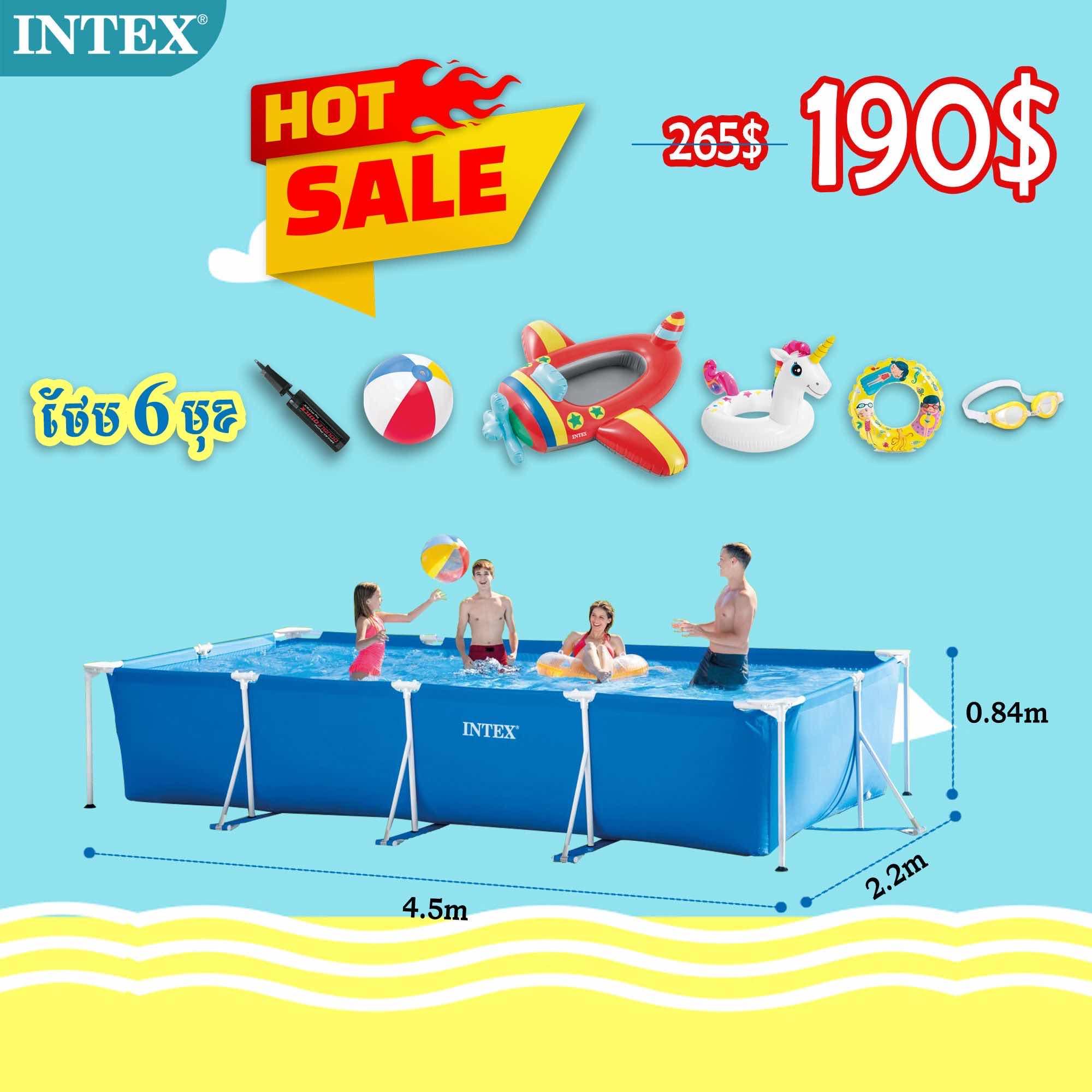 Intex Pool 4.5m 
