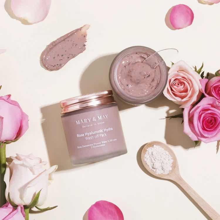 Mary&May Rose Hyaluronic Hydra Clay Mask