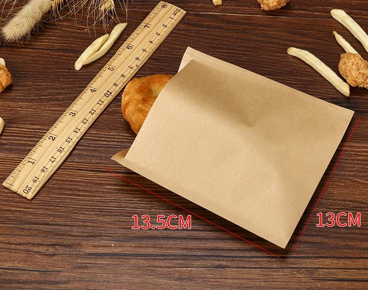 ថង់ក្រដាស Cookie Brown Paper Bag