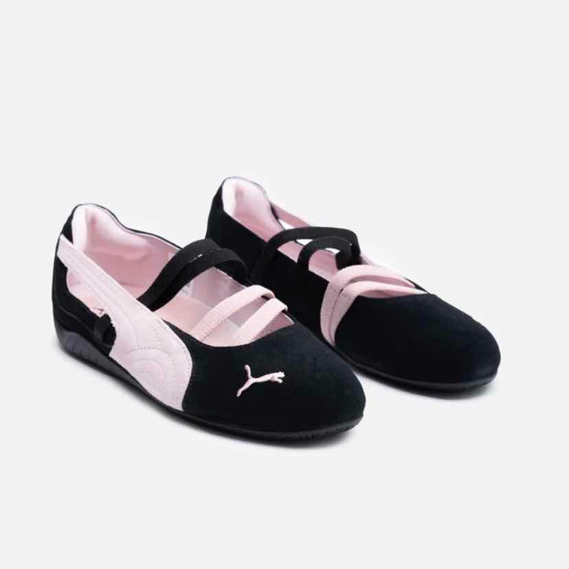 Puma speedcat ballet black pink