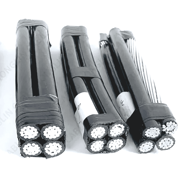 ខ្សែភ្លើងអាលុយមីញ៉ូម ABC 4x95 sq.mm