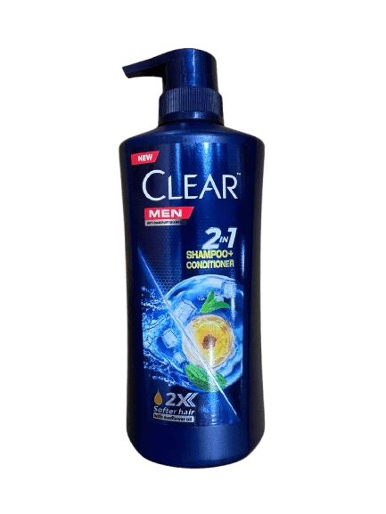 CLEAR MEN 2 IN 1 380ml shampoo+coditioner