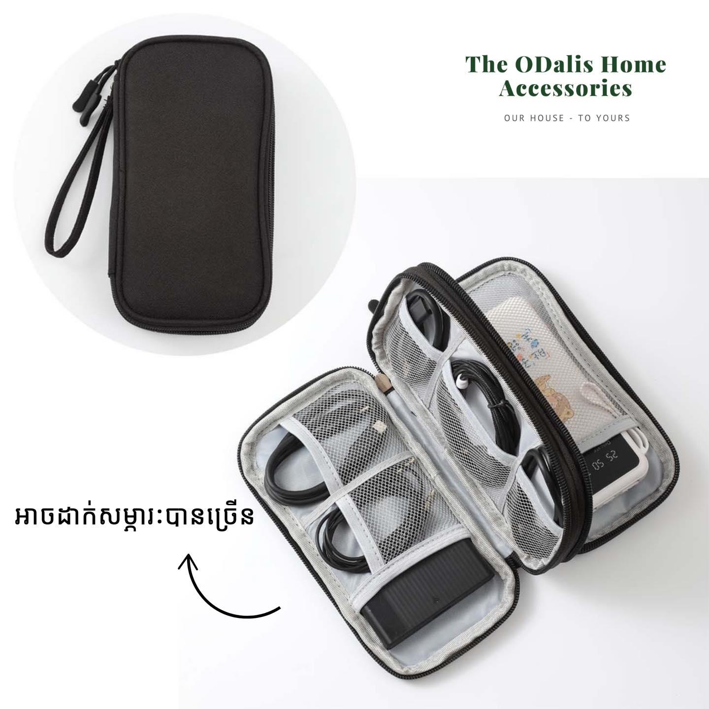 កាបូបដាក់គ្រឿង Accessories ទូរស័ព្ទនិងសម្ភារៈផ្សេងៗទើបចូលស្តុកថ្មី