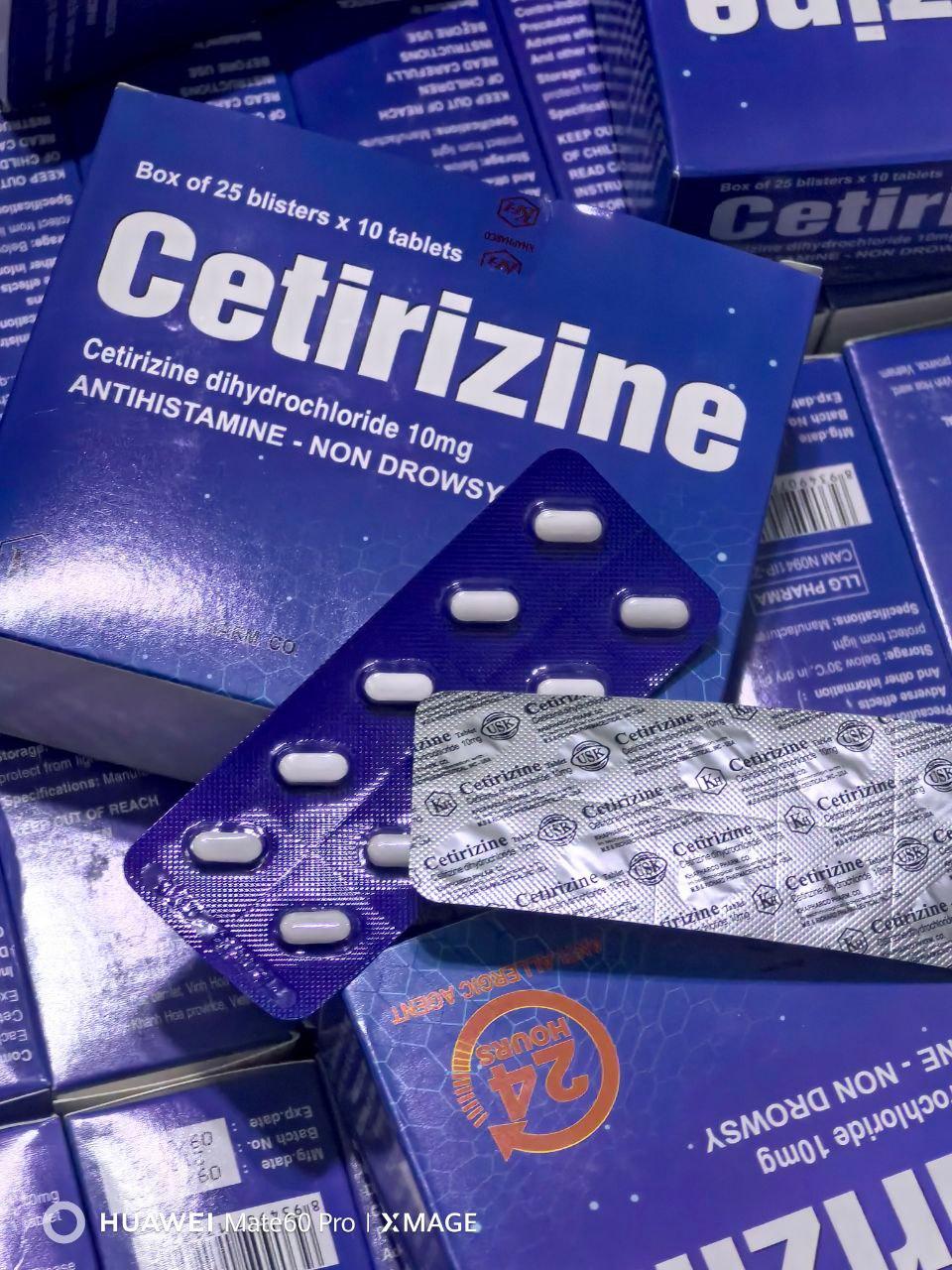 CETIRIZINE  B/25x10 Expired:03/ 26