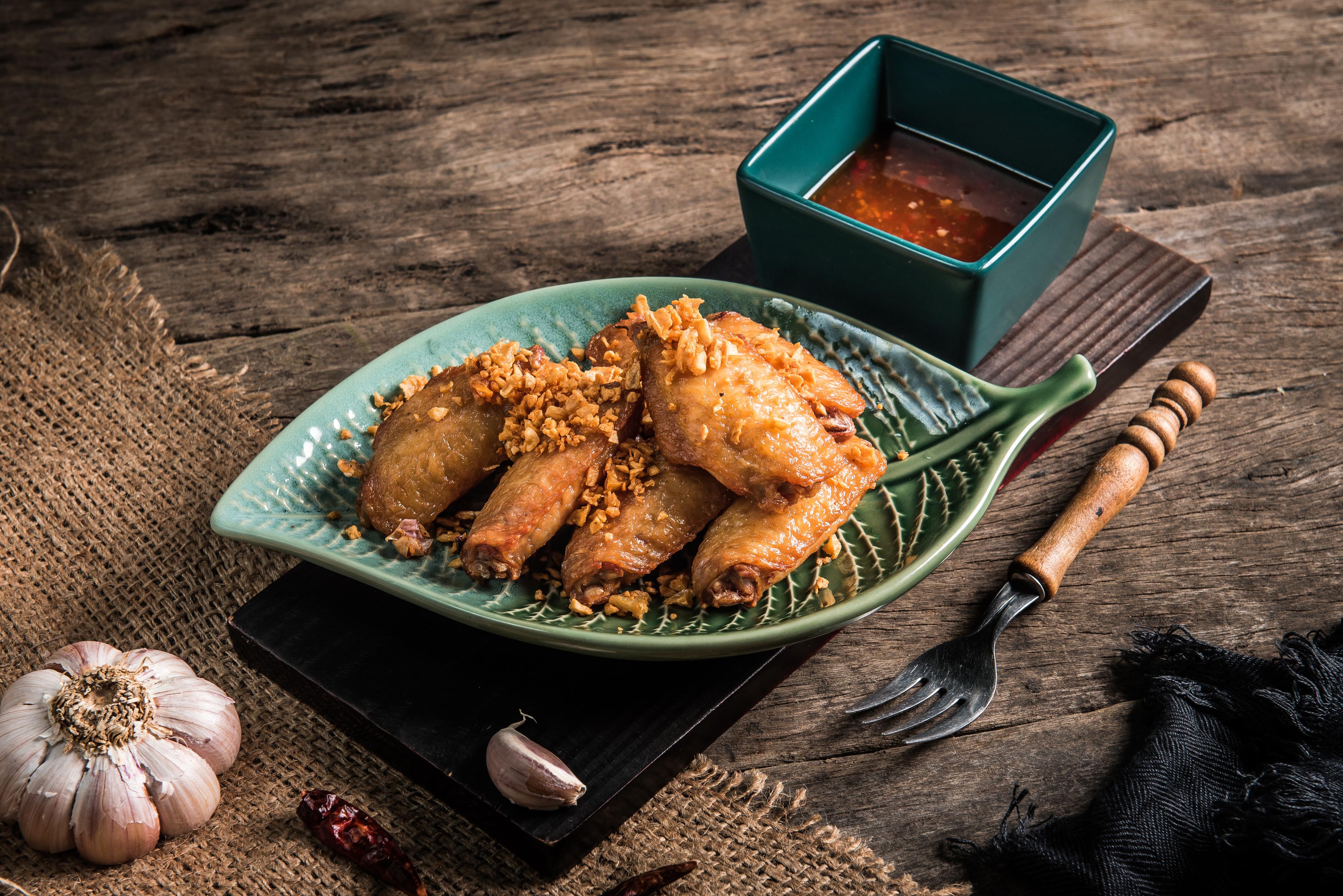 Deep-Fried Chicken Wing
