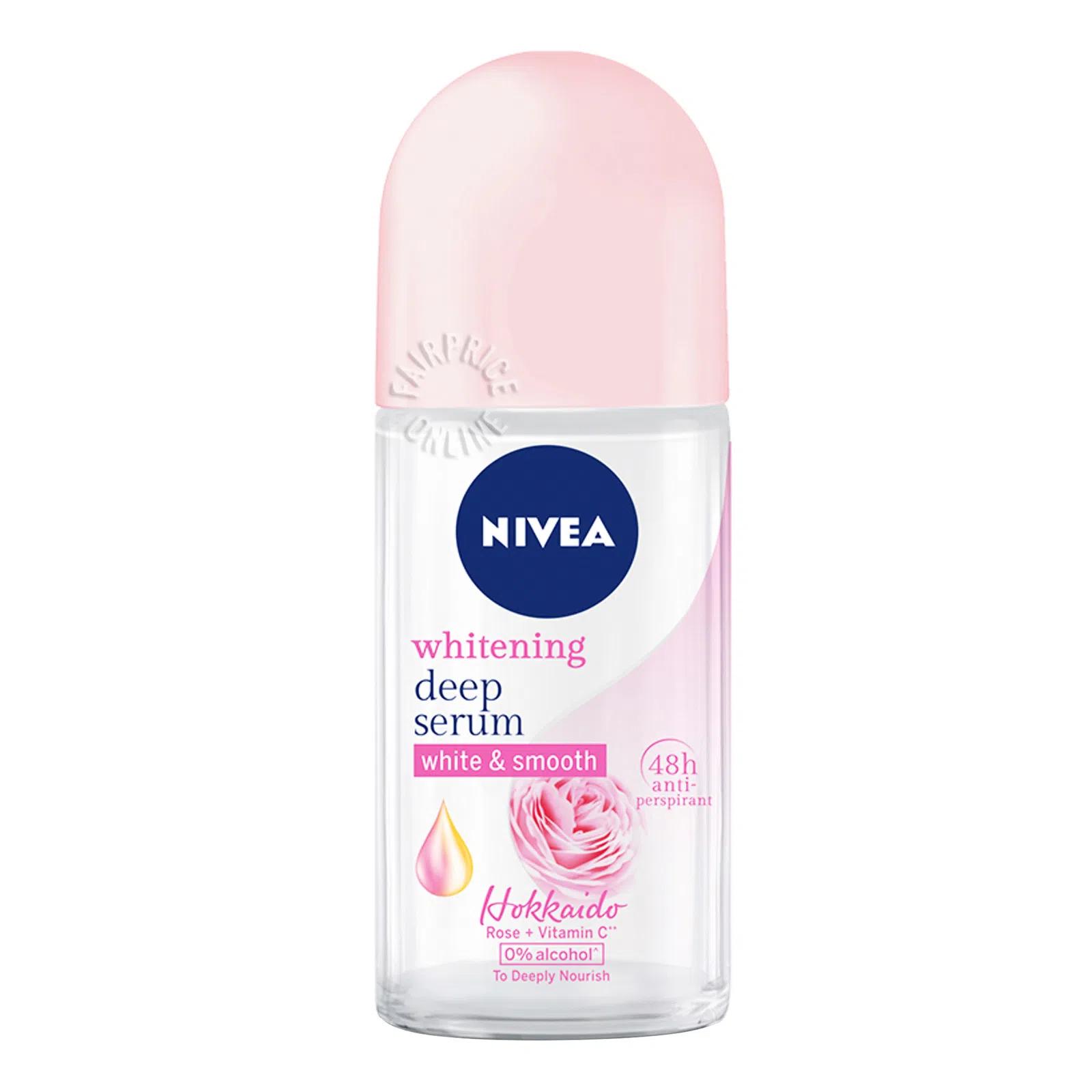 NIVEA HOKKAIDO ROSE ROLL ON