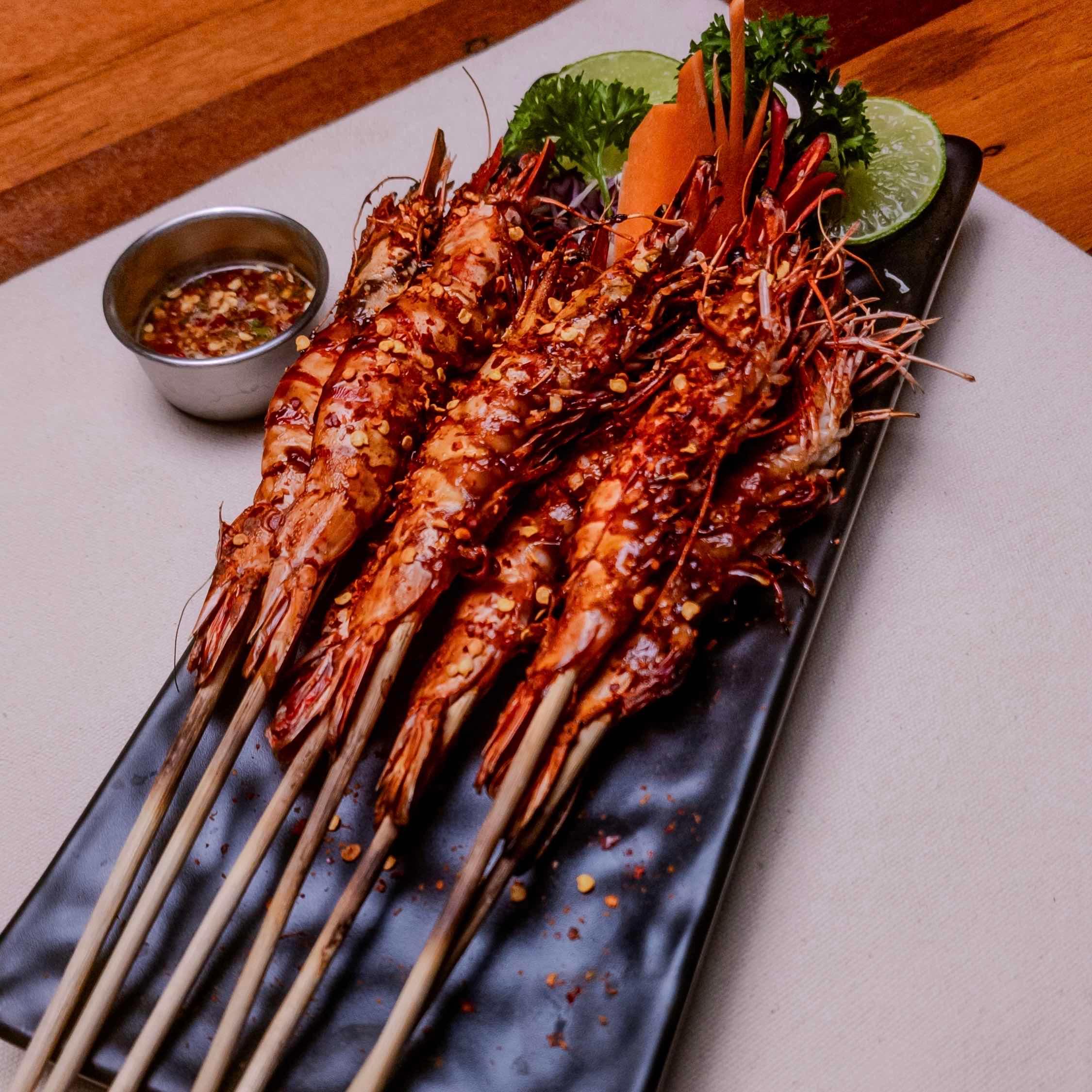 បង្គារអាំងអំបិលម្ទេស
