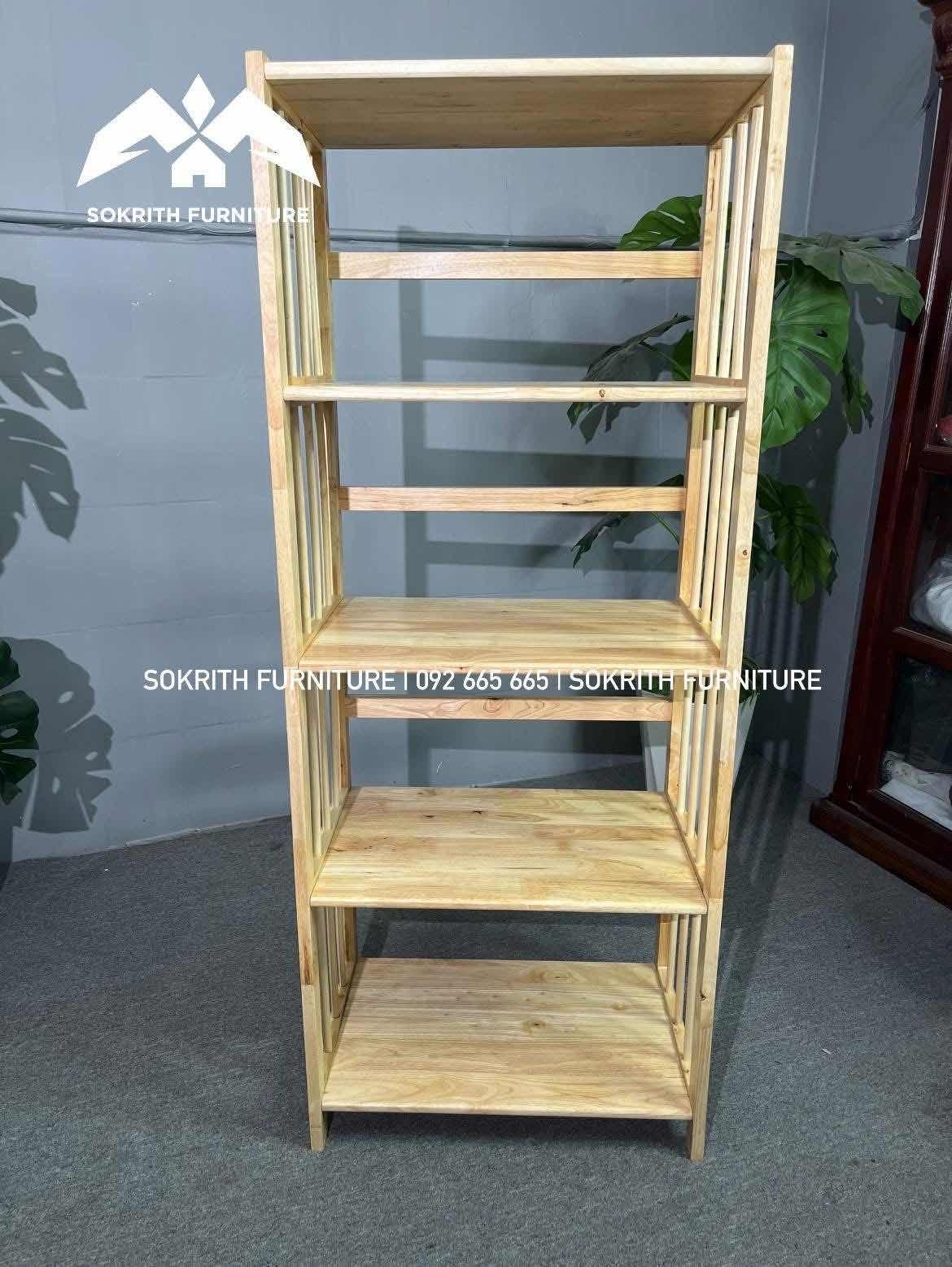 ធ្នេីដាក់សៀវភៅ5ជាន់ជម្រៅ40