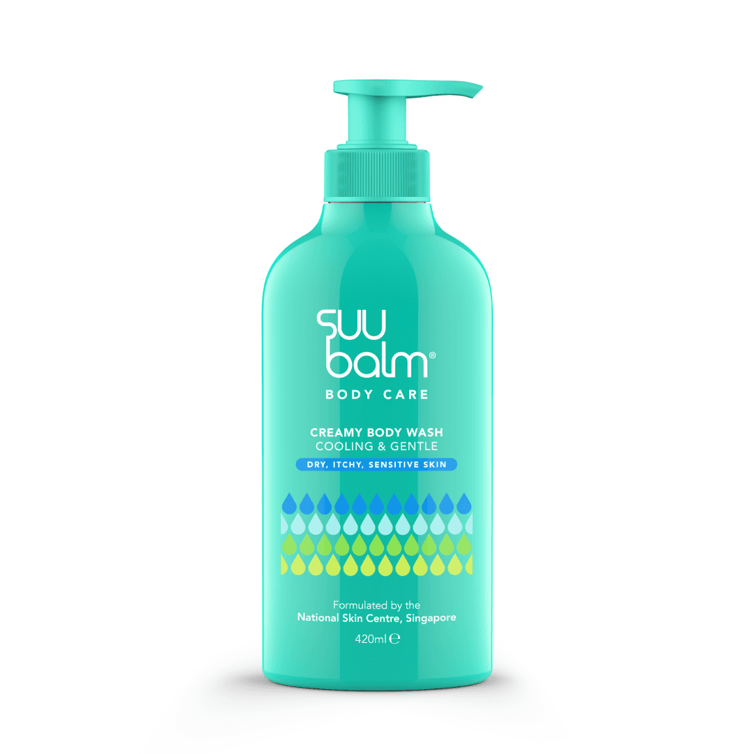 Suu Balm Dual Cooling & Moisturising Cream Body Wash (420ml))