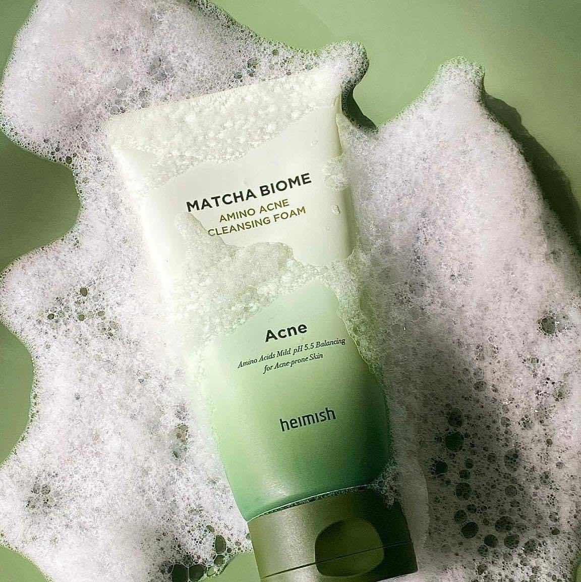 Heimish Matcha Biome Amino Acne Cleansing Foam 