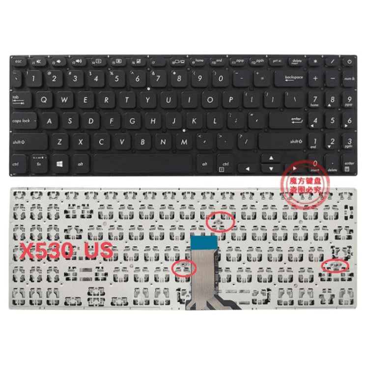 Keyboard Laptop Asus S15 S530UA S5300/F/FN/UN X530/M K530/FA UB