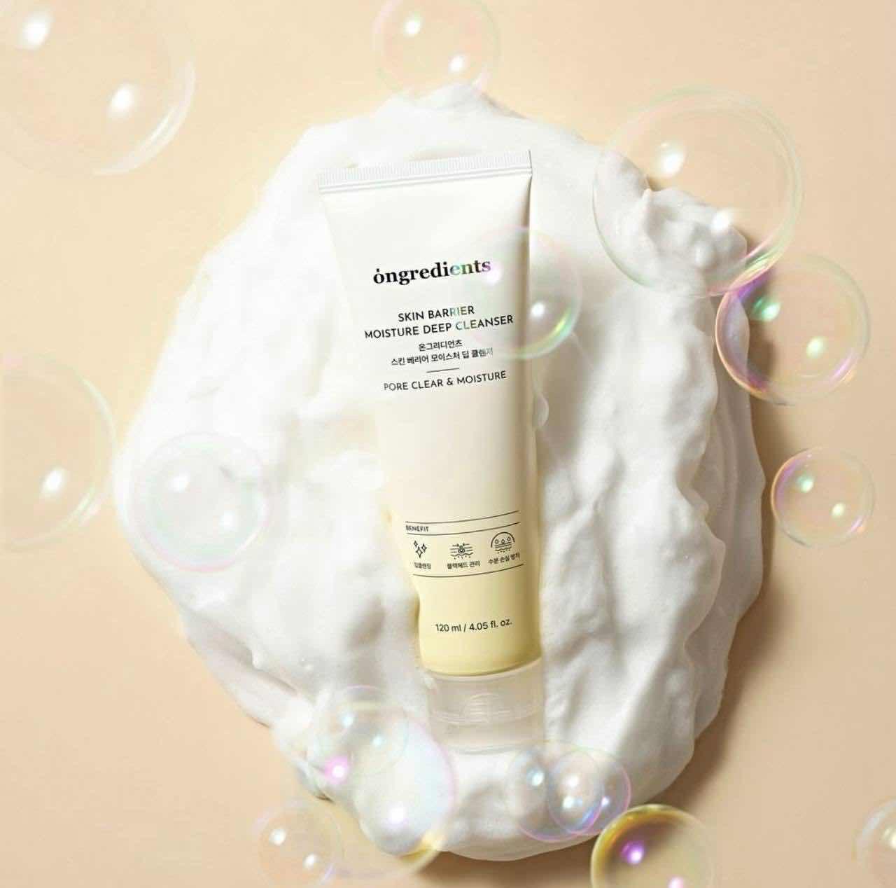 ONGREDIENTS Skin Barrier Moisture Deep Cleanser 