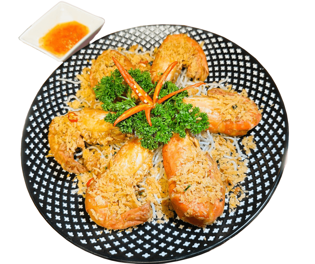 បង្កងទឹកសាបអាំង Grilled Lobsters