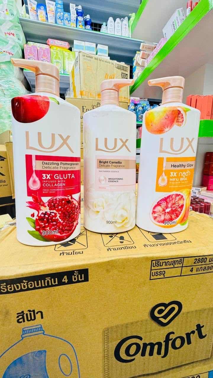 Lux ដុសខ្លួន​ 900ml