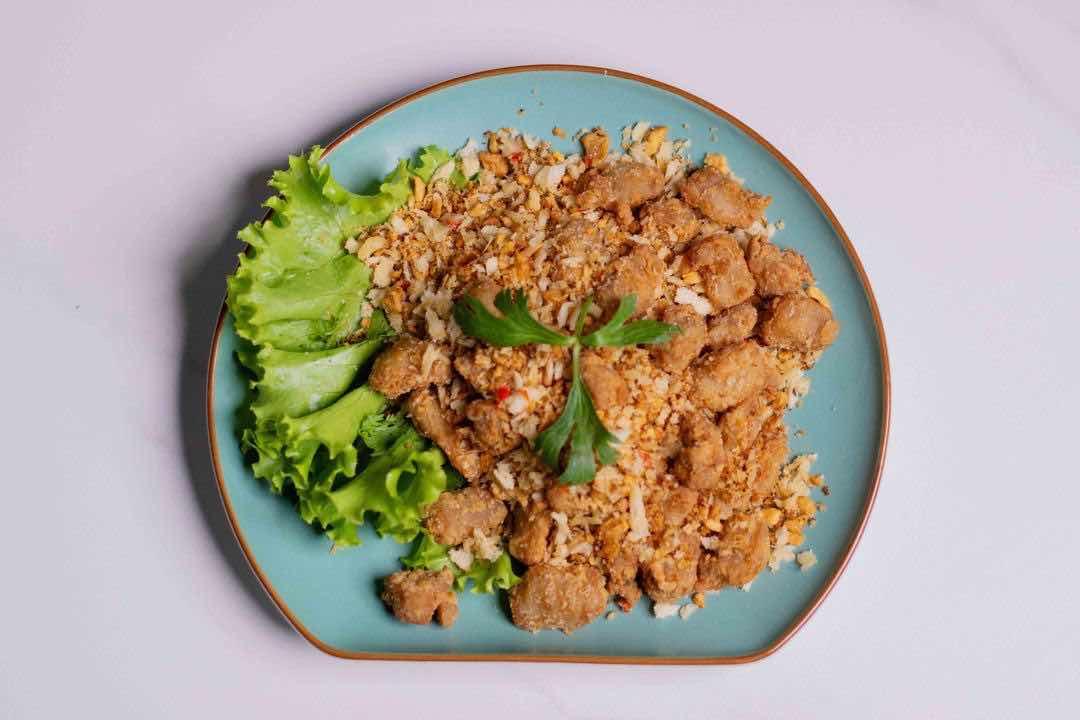 Fried Chicken's Hock Galic