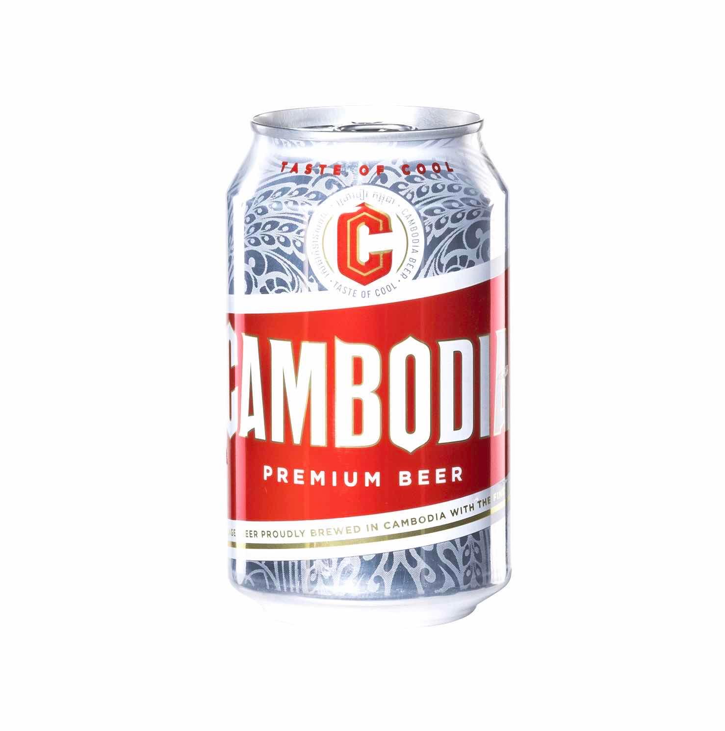 Cambodia Beer Can / កម្ពូជាកំប៉ុងធម្មតា