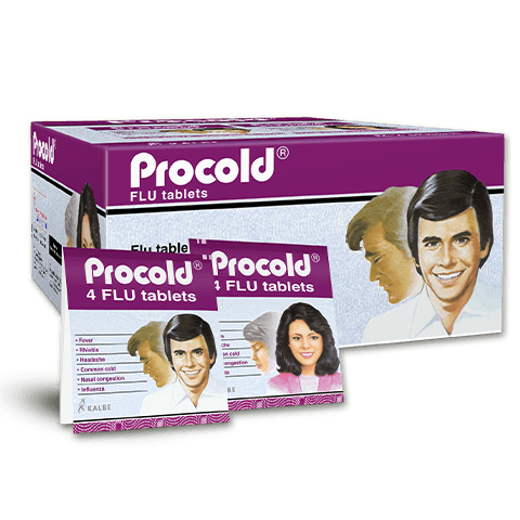 PROCOLD FLU B/50x4 Expired: 03/28 ប្រអប់