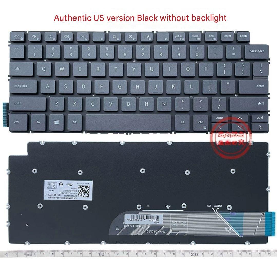 Keyboard Laptop Dell Inspiron 14-7490 7491 5498 13-5000 5390 5391 7390 7391 Grey
