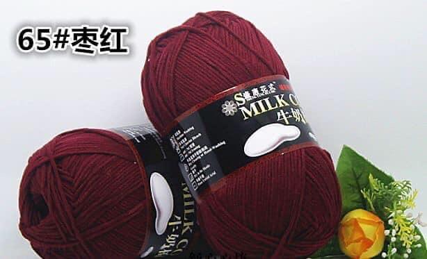 125g milk cotton