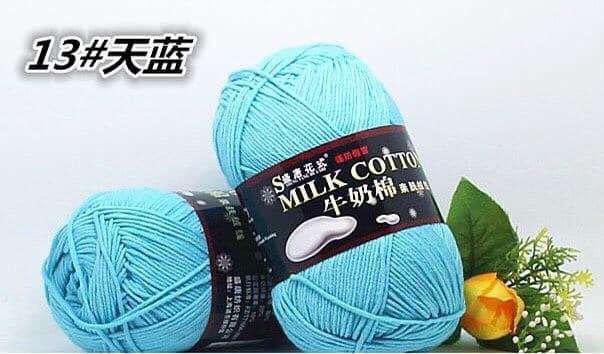 125g milk cotton