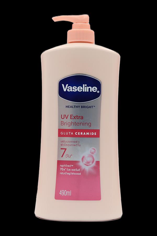 VASELINE UV EXTRA BRIGHT 490ML BODY LOTION