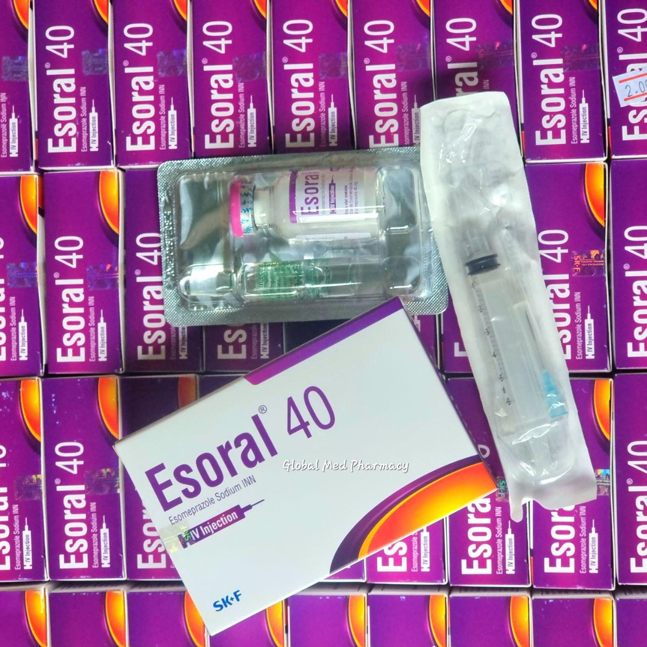 ESORAL 40 (Esomeprazole) INJ 05/2025