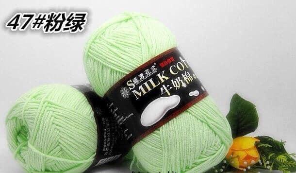 125g milk cotton