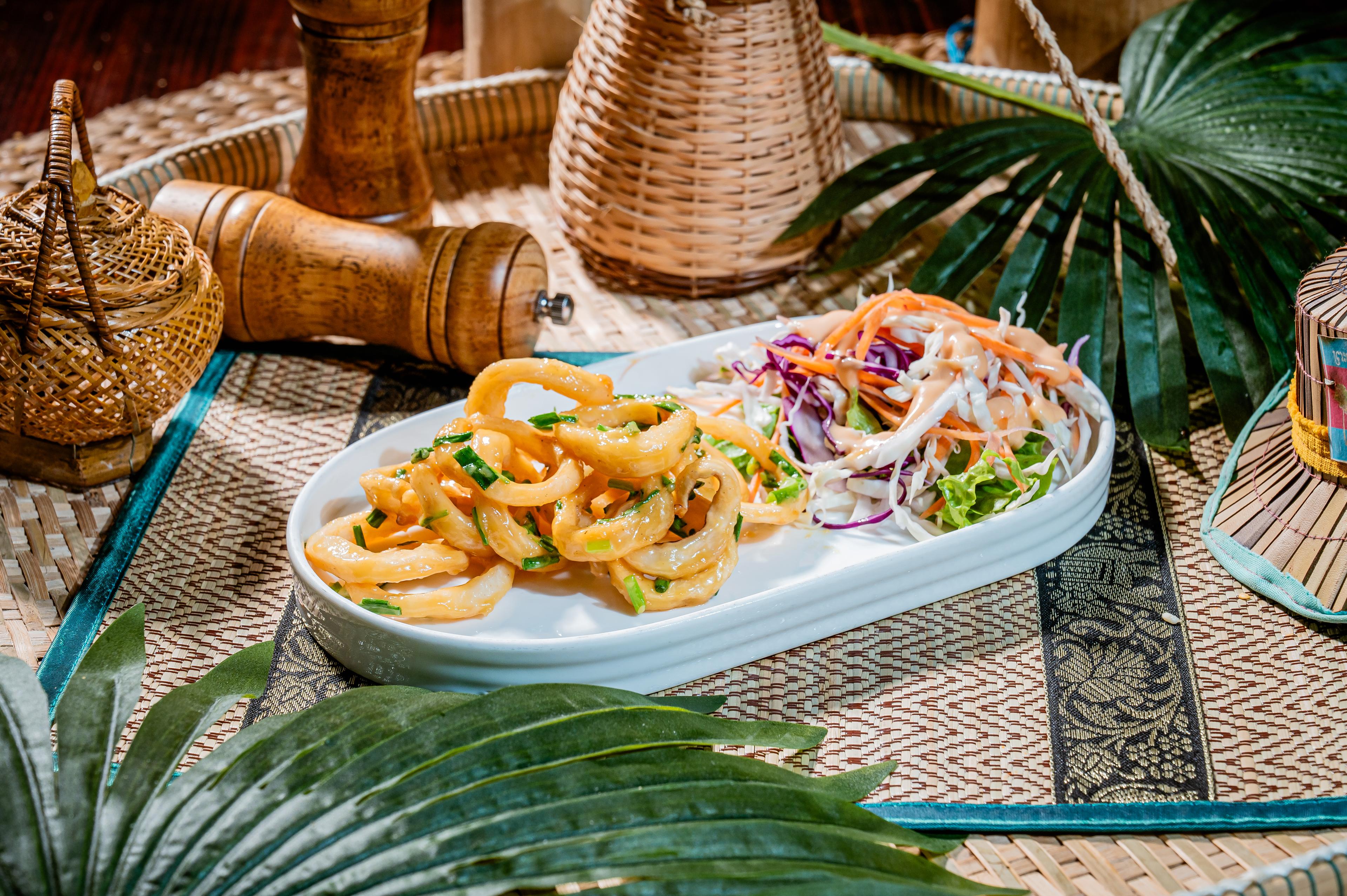 មឹករ៉ូទី Squid roti 鱿鱼罗蒂