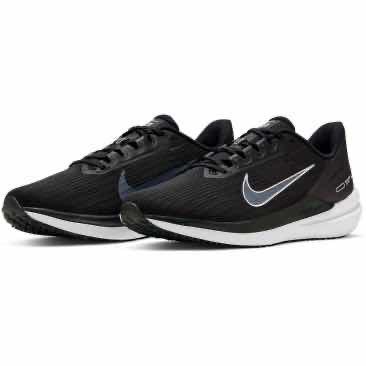 Nike Air Winflo 9 Black Dark Smoke Grey