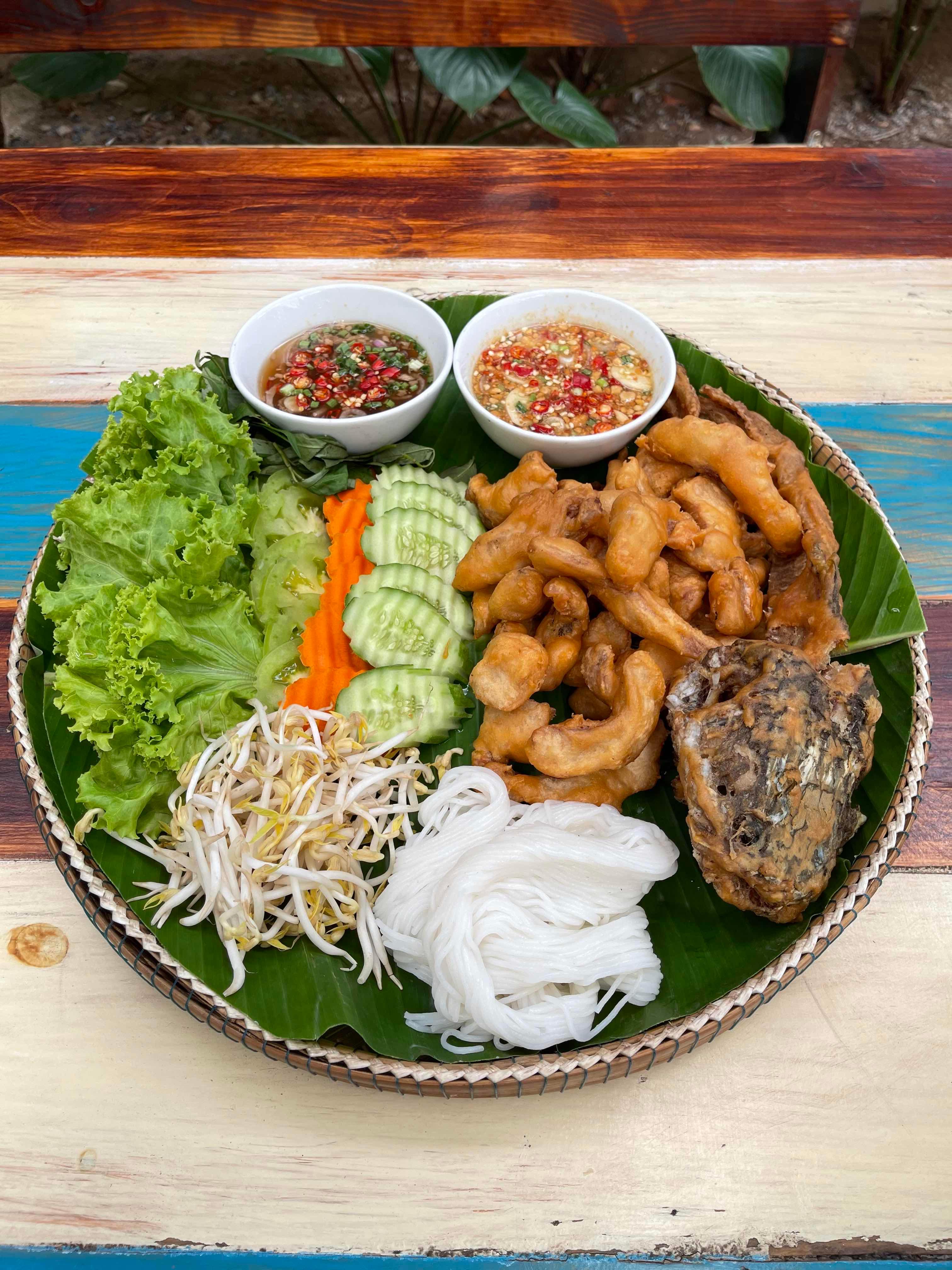 សាច់ត្រីរ៉ស់បំពងម្ស៉ៅ