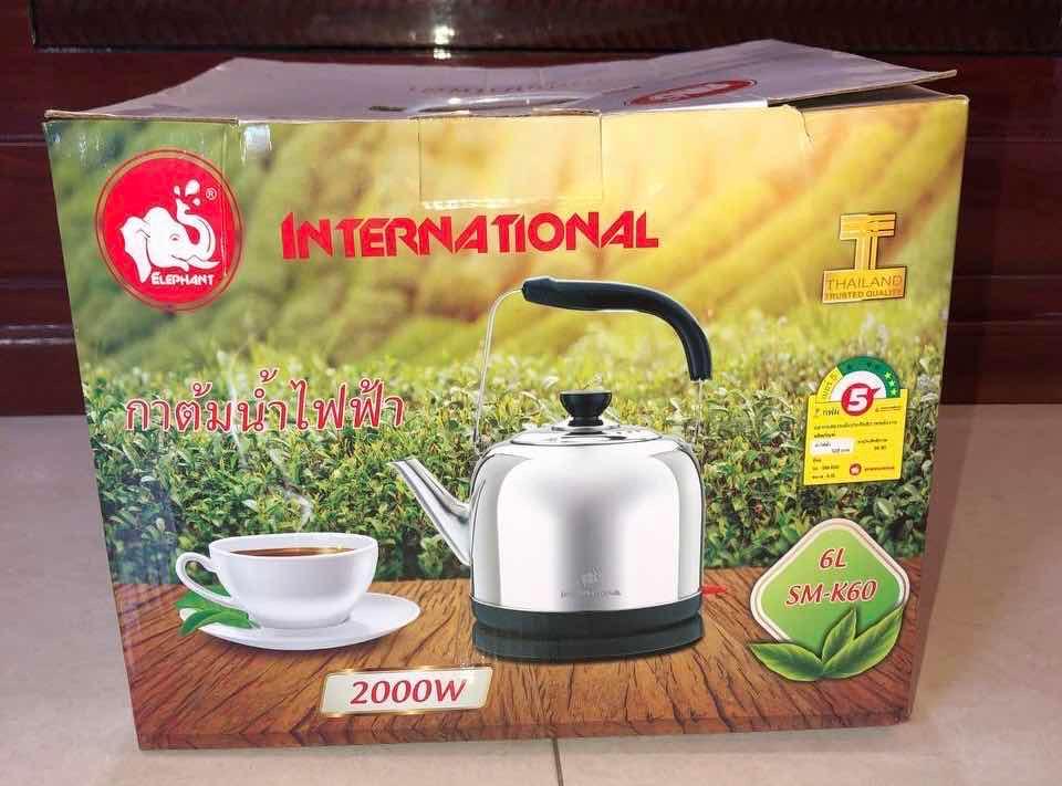 កំសៀវដាំទឹក​អគ្គិសនី​ ខ្នាត​6លីត្រ​ ចំណុះធំ​ ផលិតផលប្រទេស​ថៃ