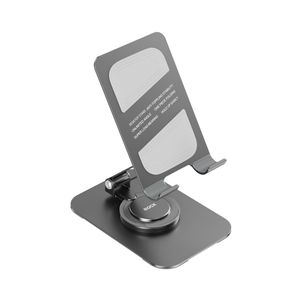 ROCK Metal Rotatable Desktop Mobile Phone Holder