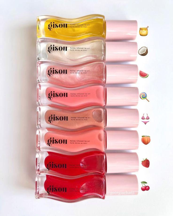 Gisou Lip Oil New Shades 