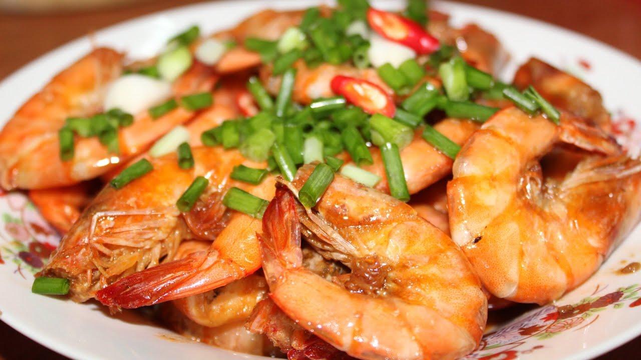 បង្គាឆាប្រៃផ្អែម