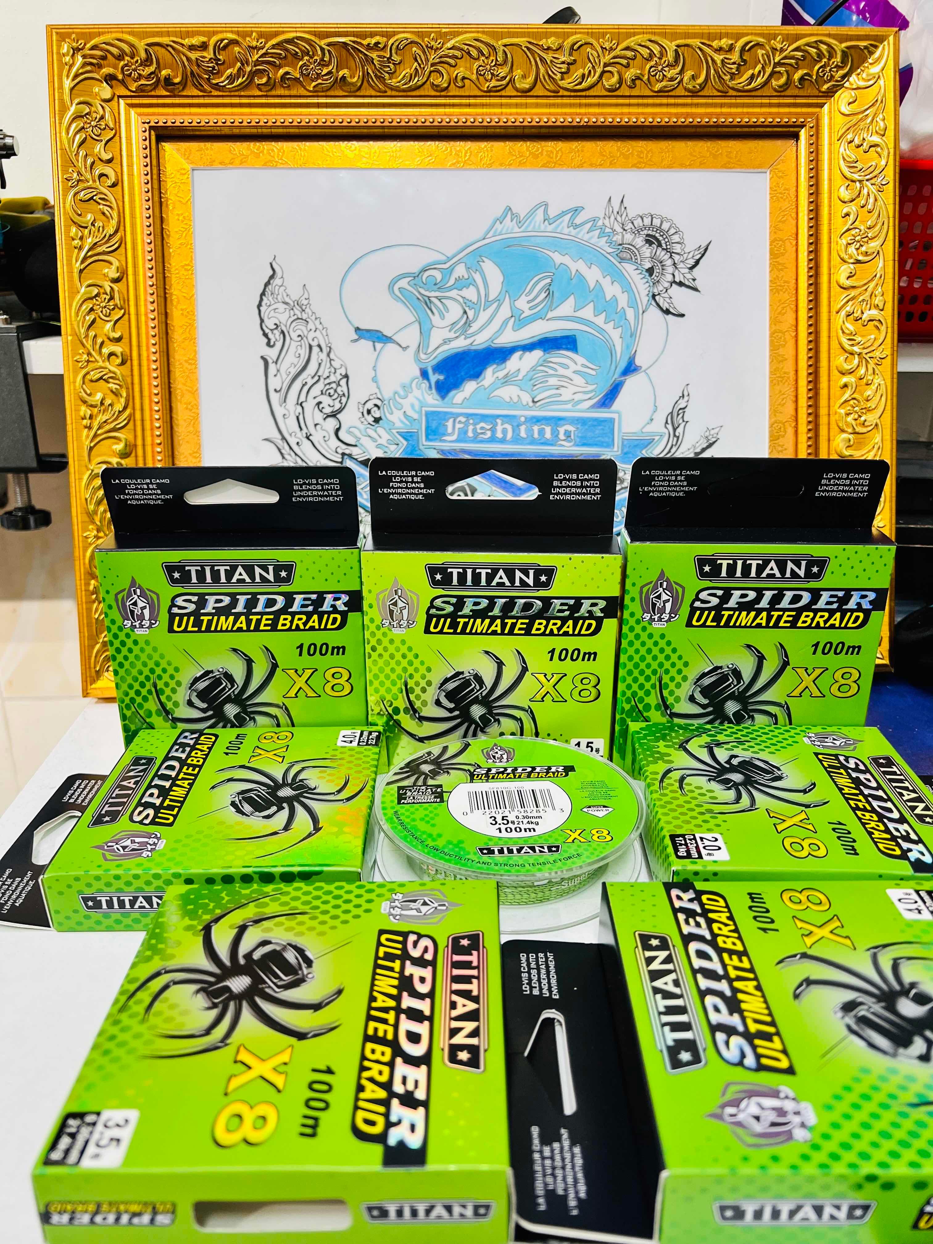 Titan Spider Ultimate Braid X8 100M