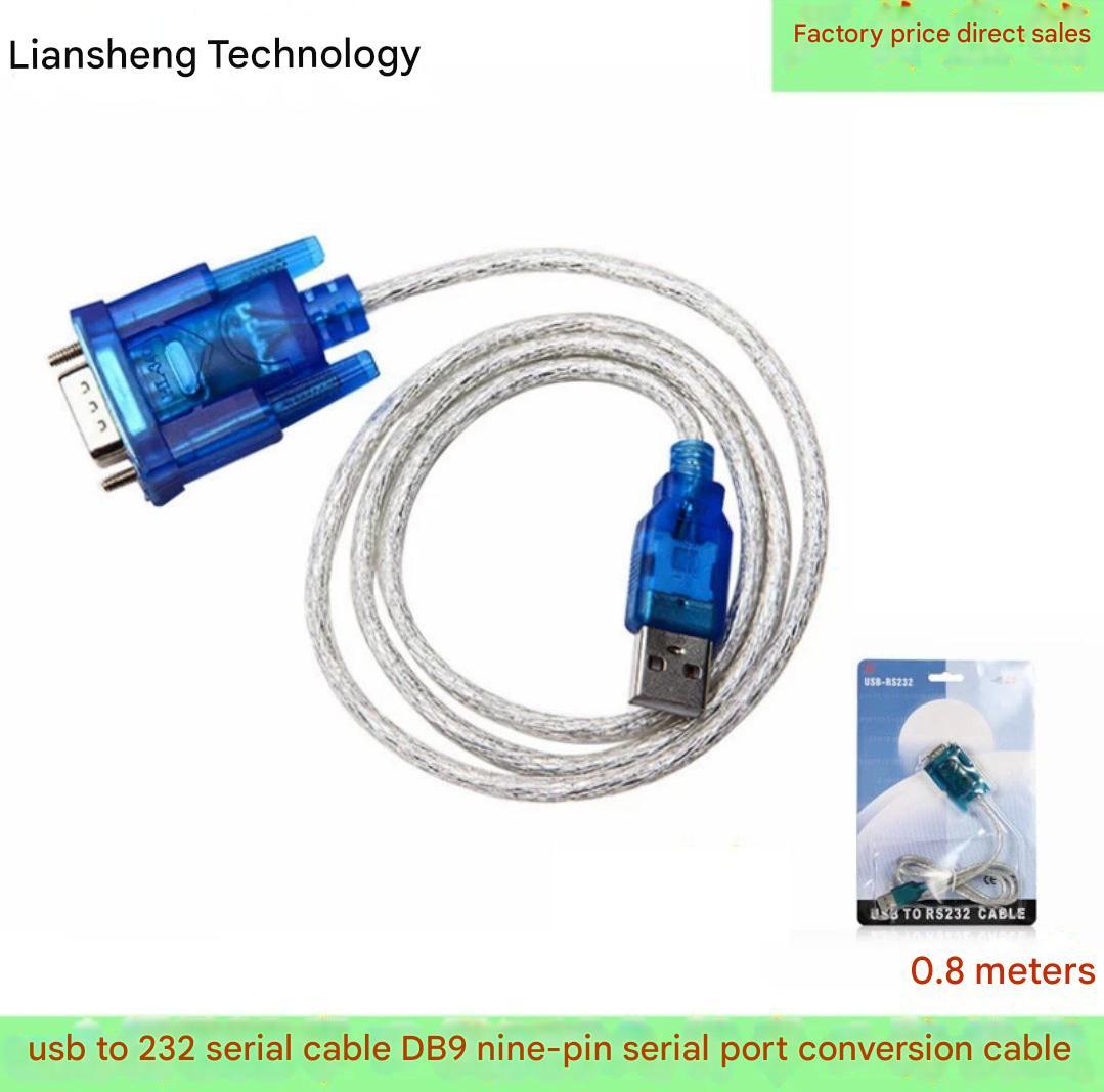 USB To 232 Serial Cable DB9 0.8M
