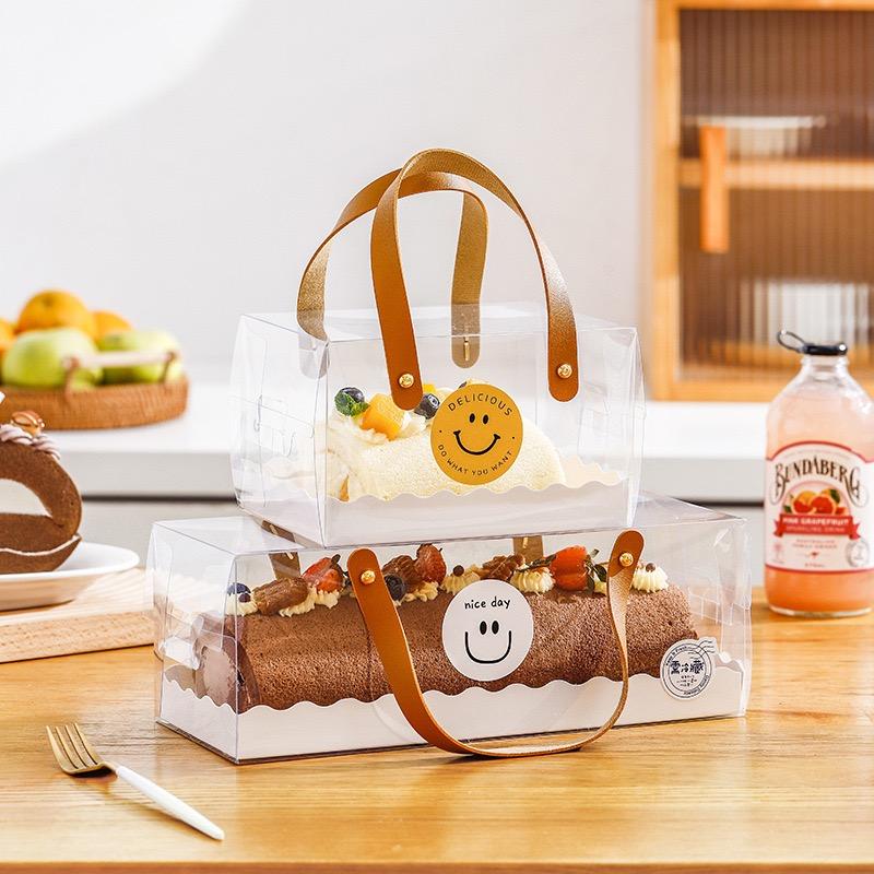 ប្រអប់នំរមូល Roll Cake Box 