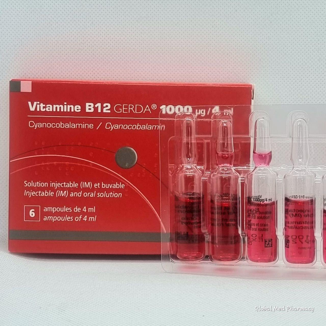 VITAMIN B12 (GERDA) 6AMP 