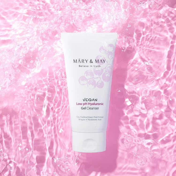 Mary&May Vegan Low pH Hyaluronic Gel Cleanser